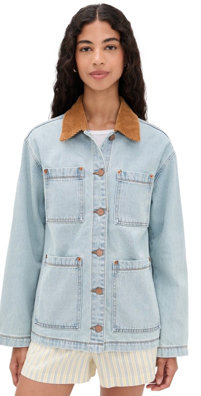BLANKNYC Crack of Dawn Jacket Light Indigo