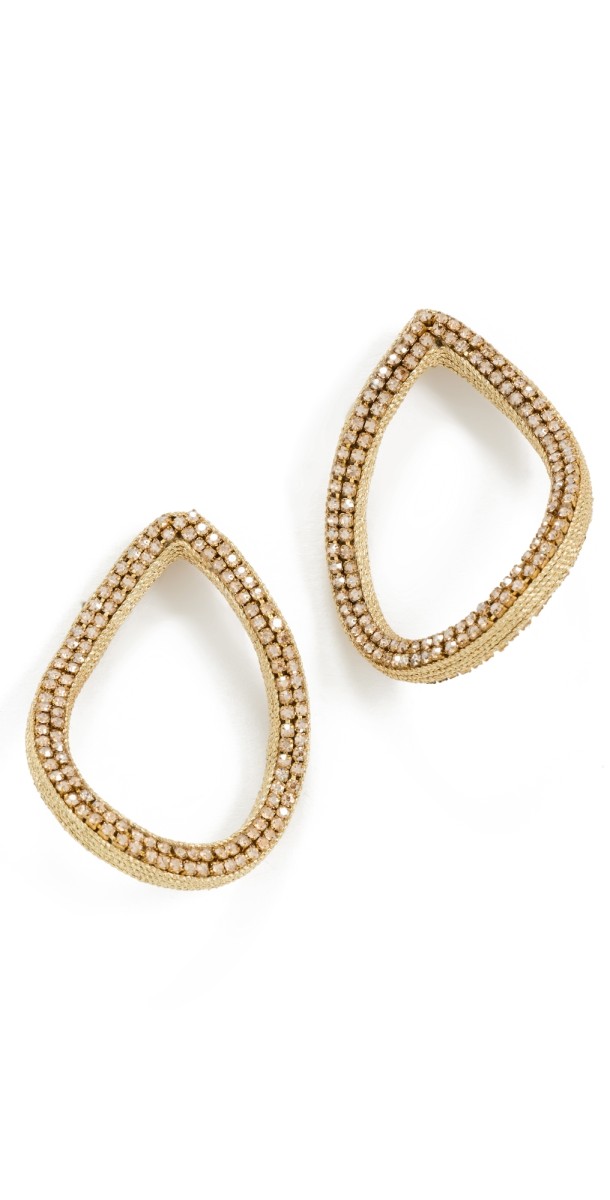 Deepa Gurnani Deepa Gurnani Eve Earrings Gold