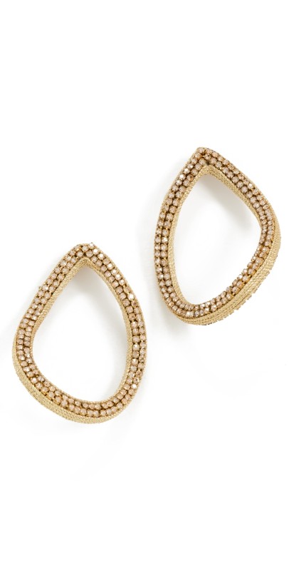Deepa Gurnani Deepa Gurnani Eve Earrings Gold