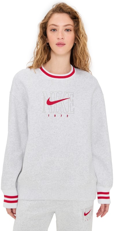 Nike NSW Phoenix Fleece GX Oversized Crew Sweatshirt Birch Heather