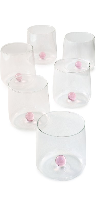 Zafferano Bilia Tumbler Set of 6 Pink