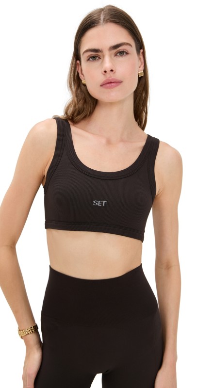 SET Sculptflex Power Hold Bra Espresso