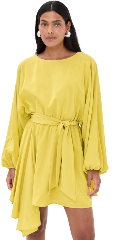 Azeeza Naila Mini Dress Pear
