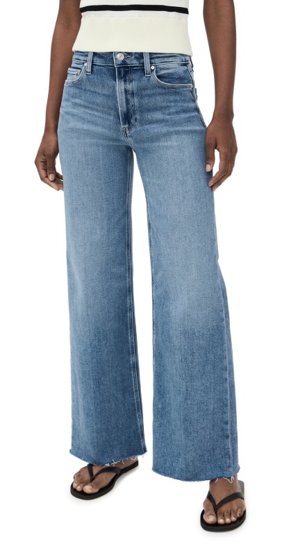 PAIGE Anessa 31 Jeans with Raw Hem Showtime