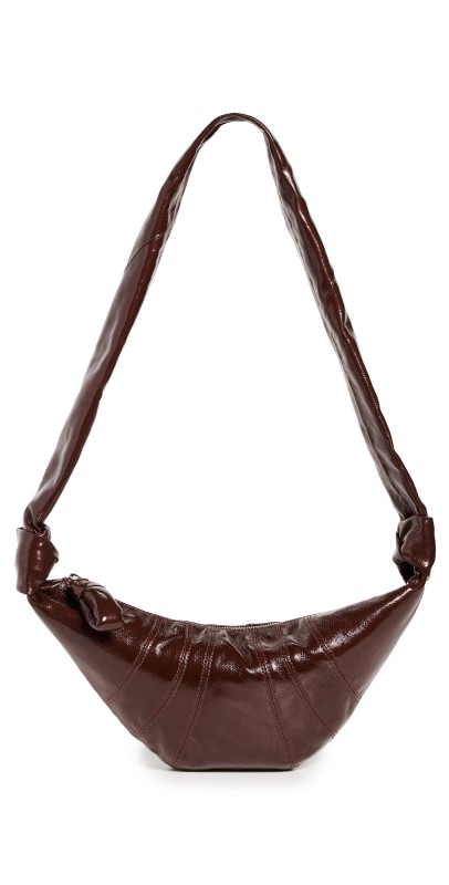 Lemaire Small Croissant Bag Chocolate Fondant