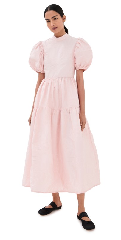 Cecilie Bahnsen Kelly Dress Blush Pink