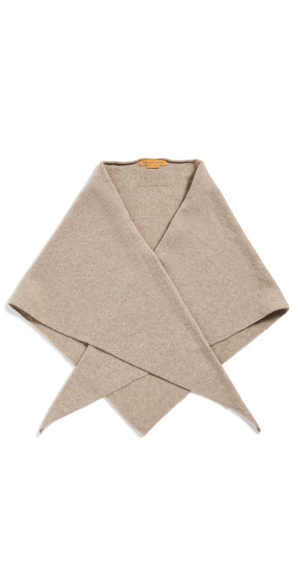 Guest in Residence The Cashmere Bandana Scarf Taup