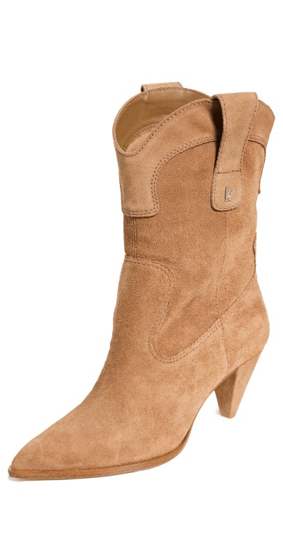 Larroudé Thelma Boots Tobacco