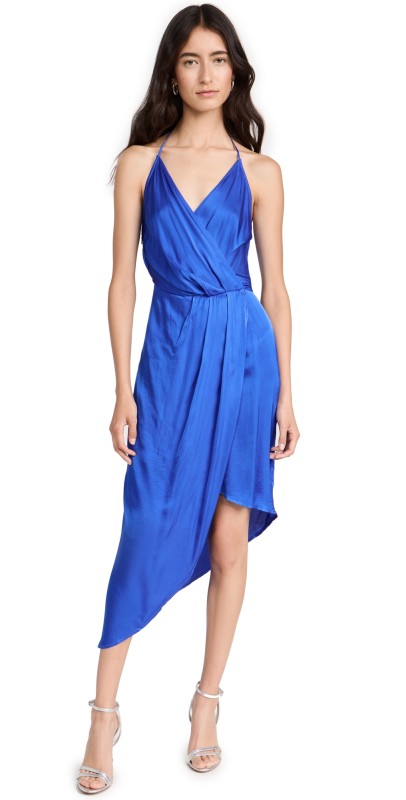 Young Fabulous & Broke Andrea Dress Ocean Solid