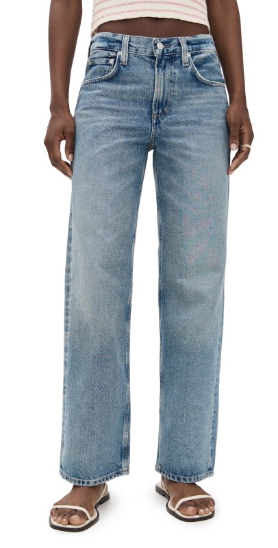 Citizens of Humanity Lindz Low Rise Easy Straight Jeans Bijou