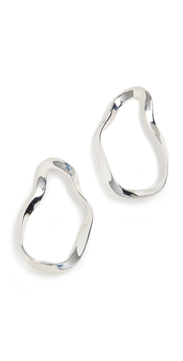 AGMES Small Vera Earrings Sterling Silver