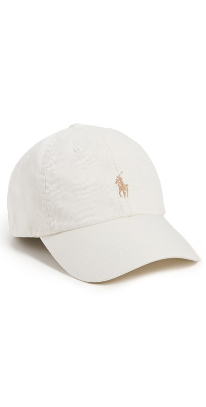 Polo Ralph Lauren Twill Classic Sport Cap Parchment Cream