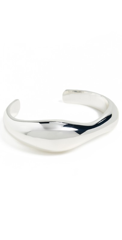 Ettika Liquid Love Cuff Silver