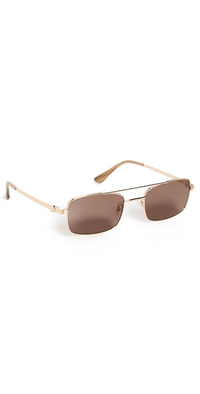 Luv Lou The Rocky Sunglasses Gold