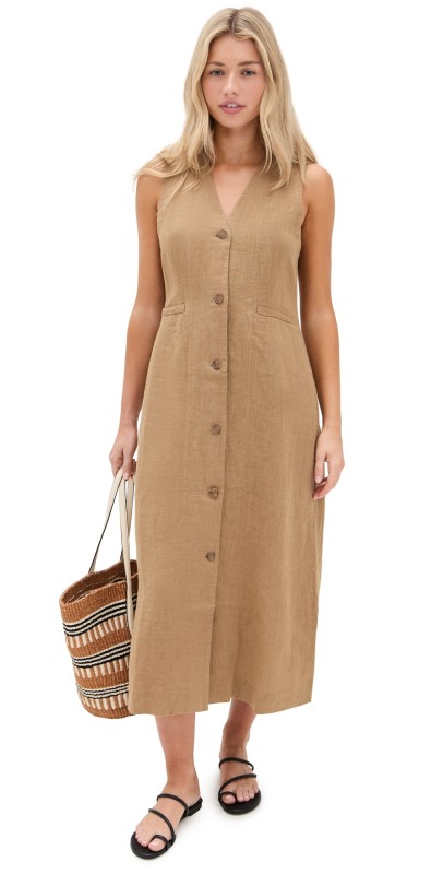 Jenni Kayne Callan Dress Khaki