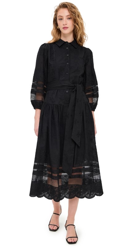 Shoshanna Magnolia Dress Jet