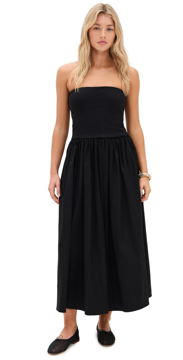 Sold Out NYC The Strapless RSVP Dress Black