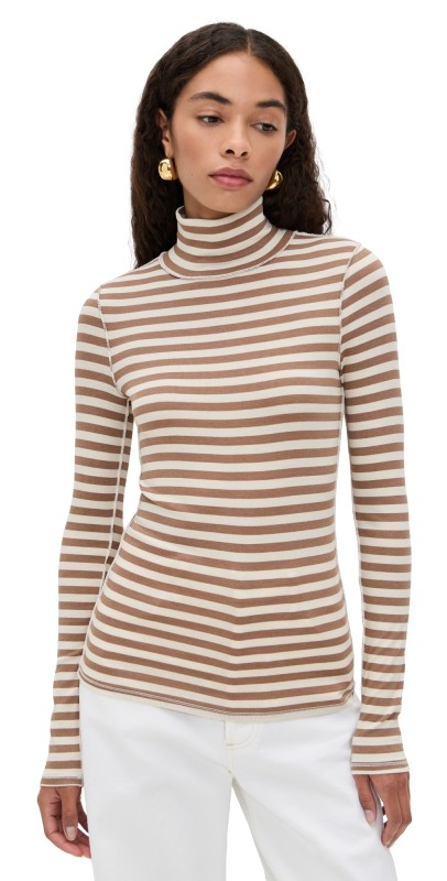 Free People Good Good Turtle Stripe Otter/Tea
