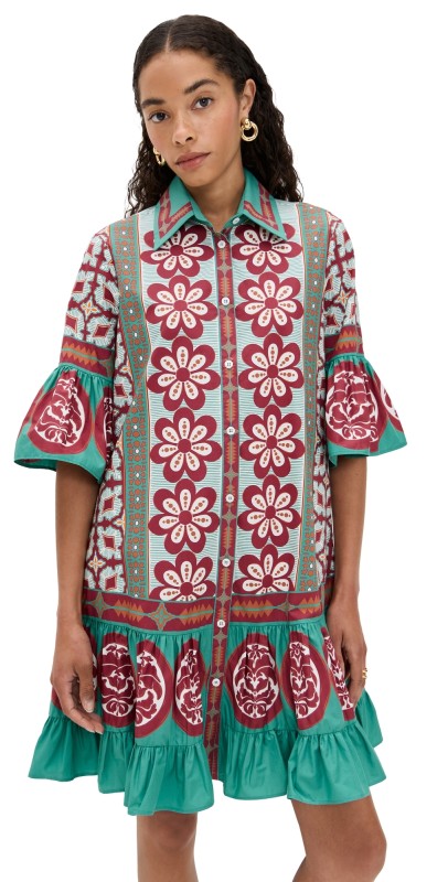 La DoubleJ Choux Dress Pagoda Blue Placee