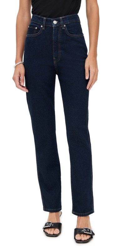 DL1961 Kristy Straight High Rise Jeans Night Out (Highluxe)