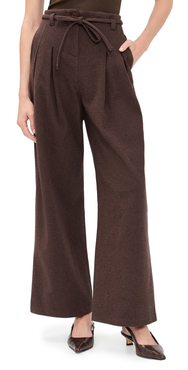 4th & Reckless Luca Trousers Chocolate