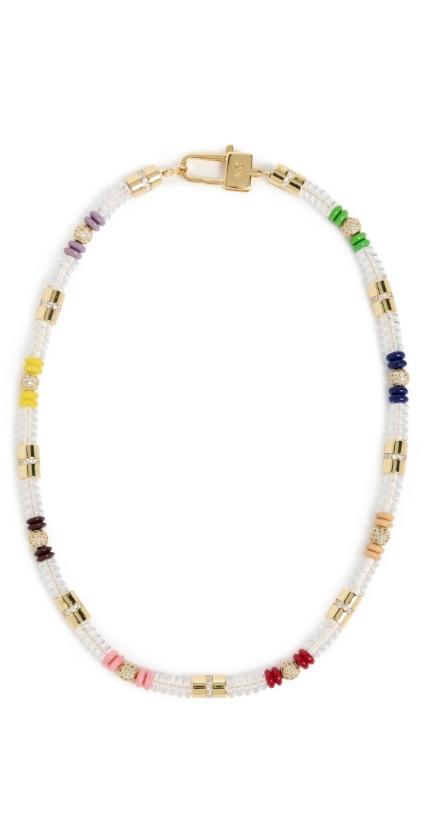 Martha Calvo Translucence Necklace Clear/Mult