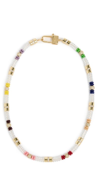 Martha Calvo Translucence Necklace Clear/Mult