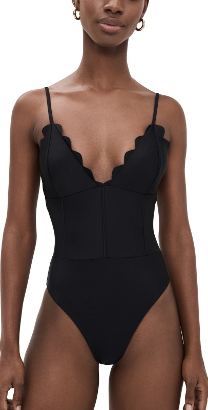 Ramy Brook Mikayla One Piece Black