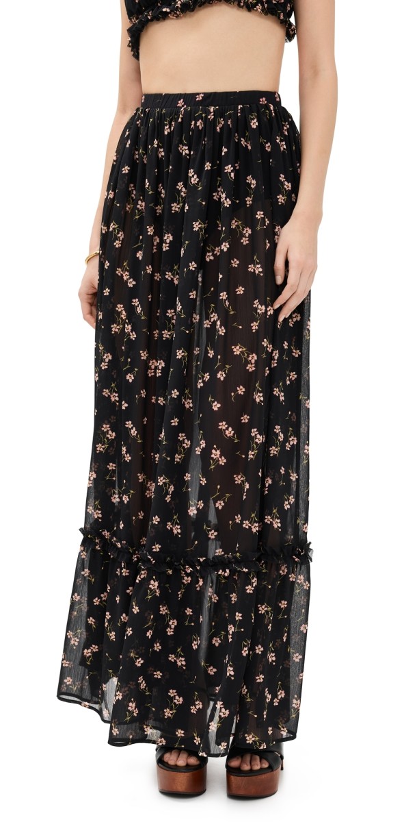 AFRM Allegra Skirt Delicate Ditsy