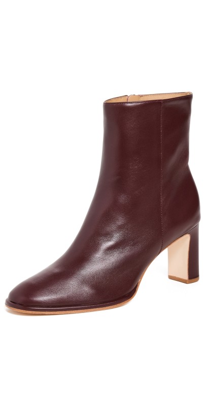 Reformation Gillian Ankle Boots Ruby