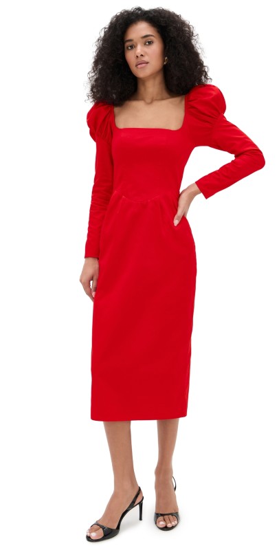 De Loreta Amanda Dress Red