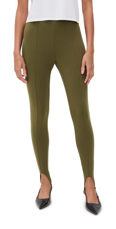 LE BOP Maris Ponte Leggings Black