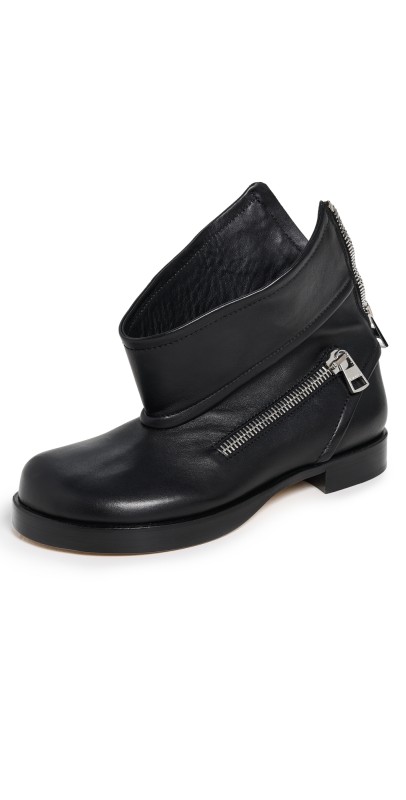 JW Anderson Biker Boots Black