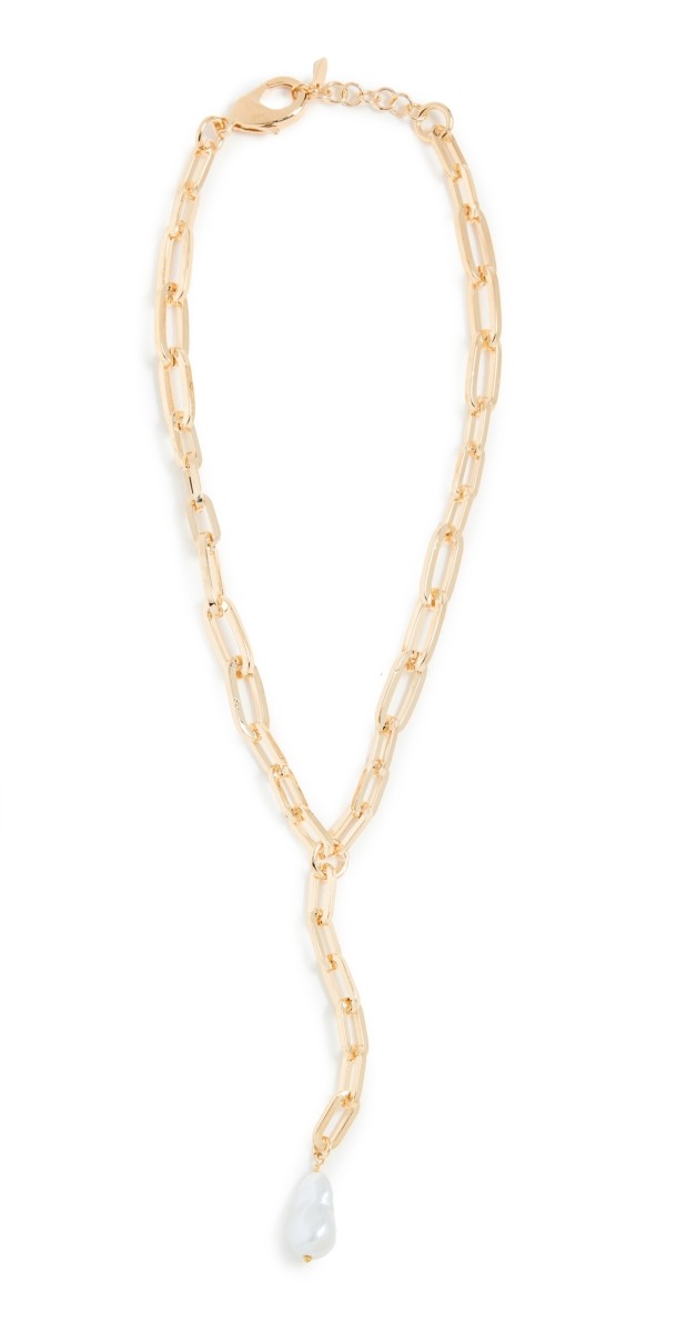 Maison Irem Pearl Lara Necklace Gold