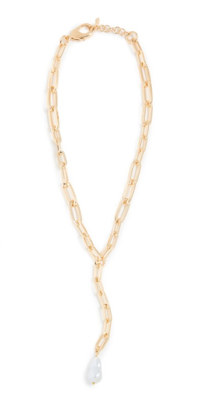 Maison Irem Pearl Lara Necklace Gold