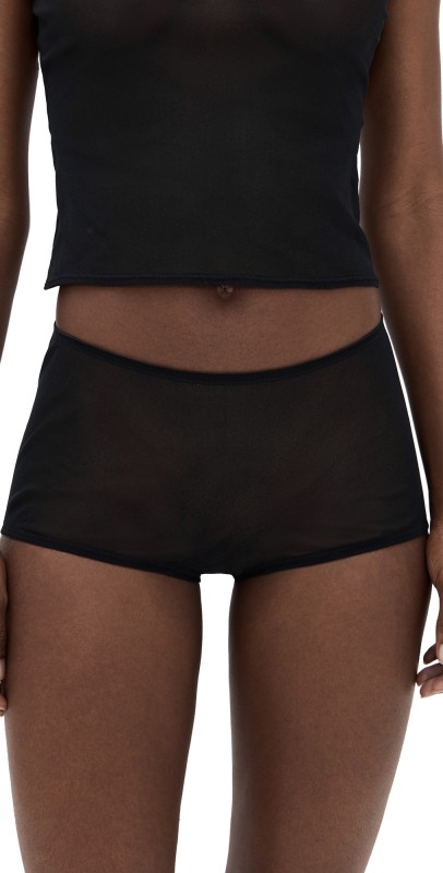 Skarlett Blue Spellbound Mesh Shorts Black