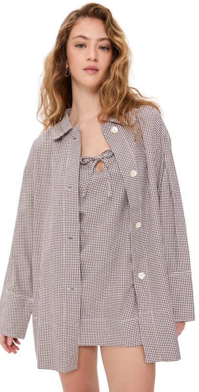 Free People Arlo Set Ivory Combo