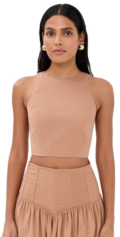 Azeeza Lina Top Mocha