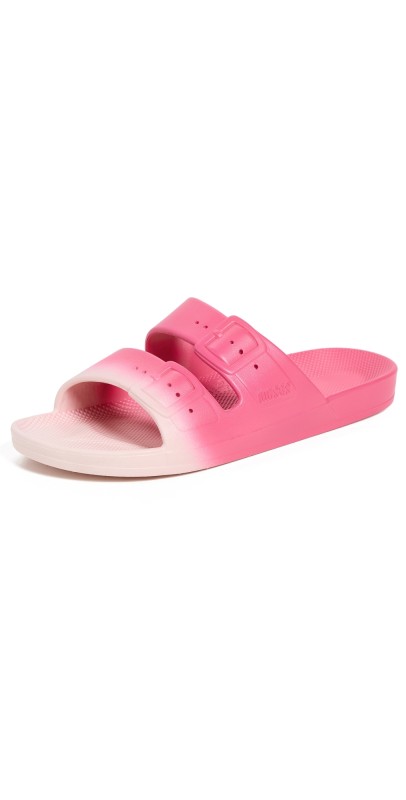 Freedom Moses Ombre Slides Fuschia