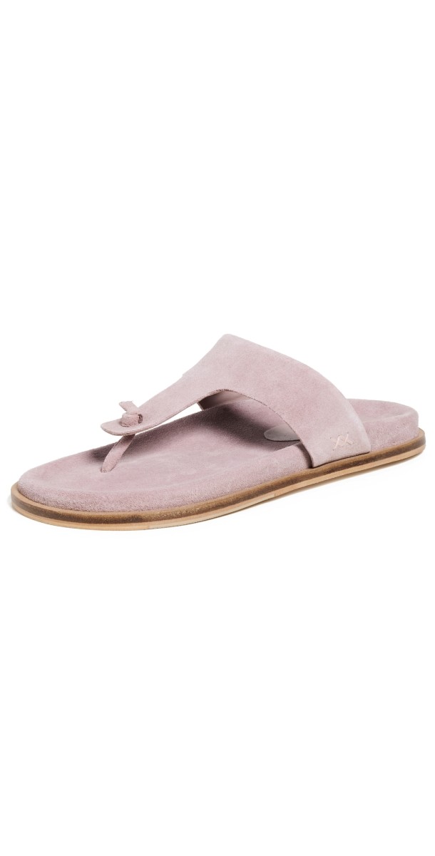 Free People Mika Footbed Sandals Orchid Ice