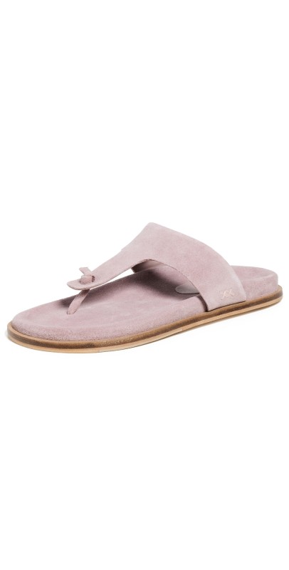 Free People Mika Footbed Sandals Orchid Ice