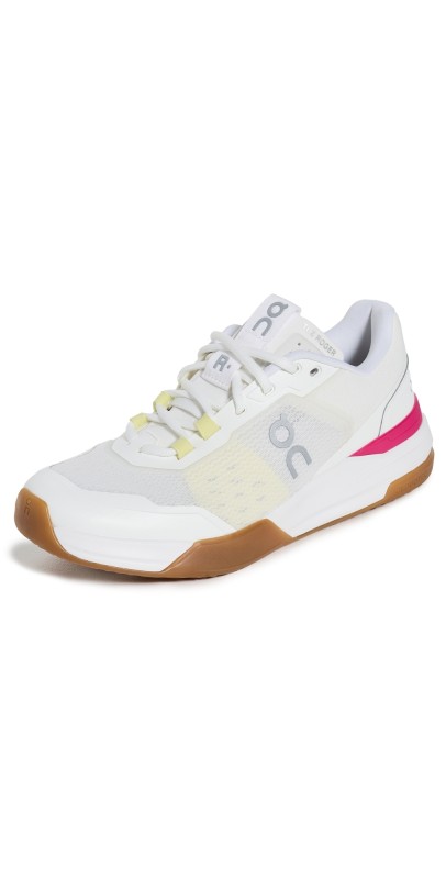 On The Roger Advantage Pro Sneakers Ivory/Pink