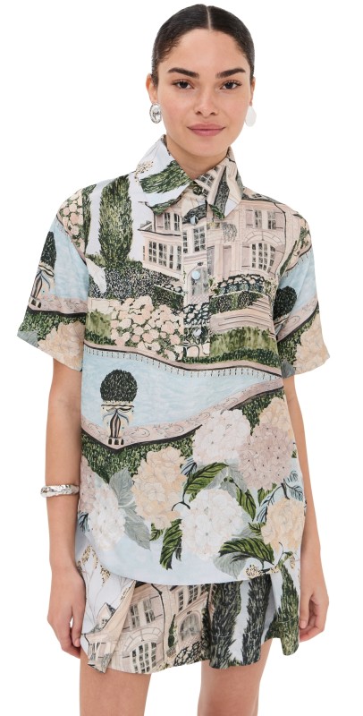 Isla & White Sol Top Provence