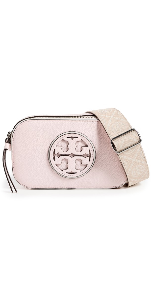 Tory Burch Miller Mini Crossbody Bag Pale Pink