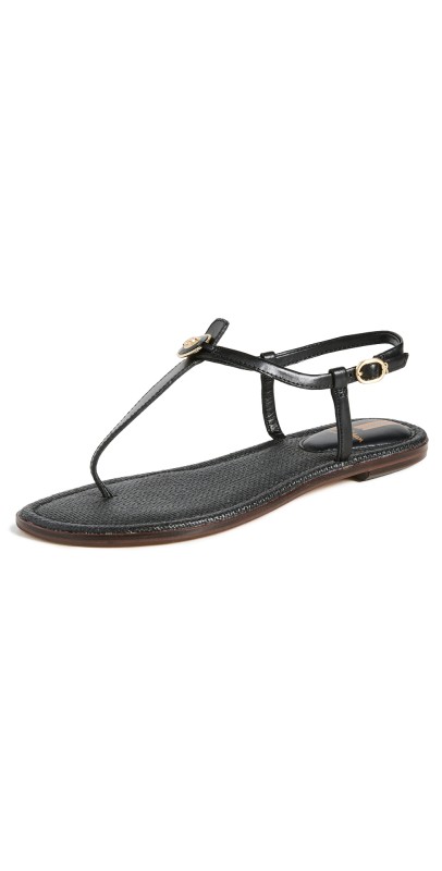 Sam Edelman Gigi Signet Sandals Black
