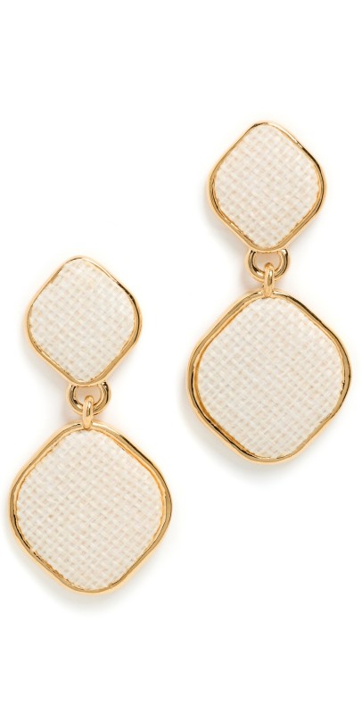 Heaven Mayhem Alma Earrings Gold/Cream