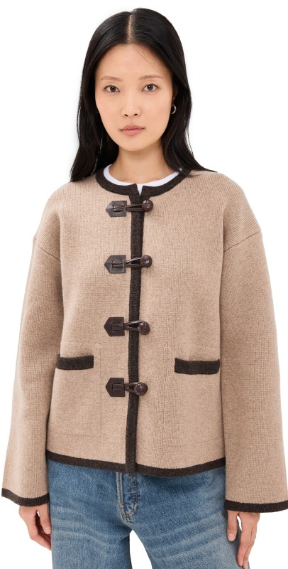 Alex Mill Aubree Sweater In Merino Wool Oatmeal