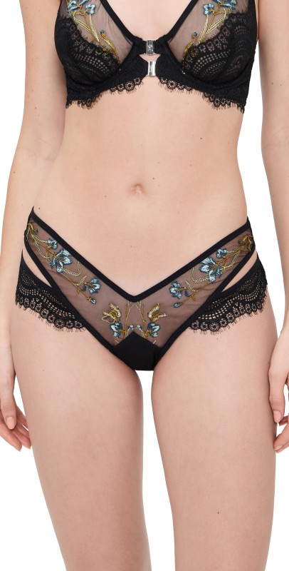 Thistle and Spire Aster Panties Black