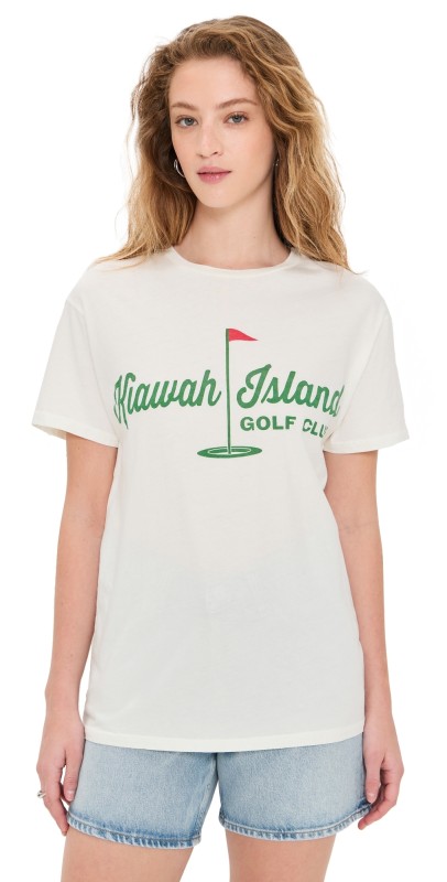Original Retro Brand Kiawah Island Golf Club Tee Antique White