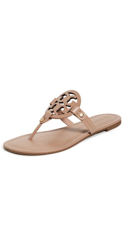 Tory Burch Miller Sandals Light Sand